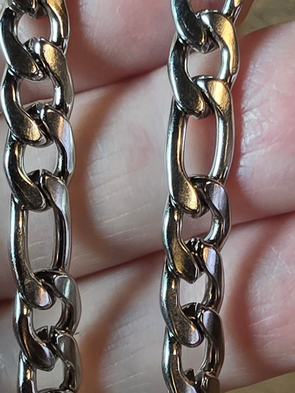 Stainless Steel Skull Pendant with Chain