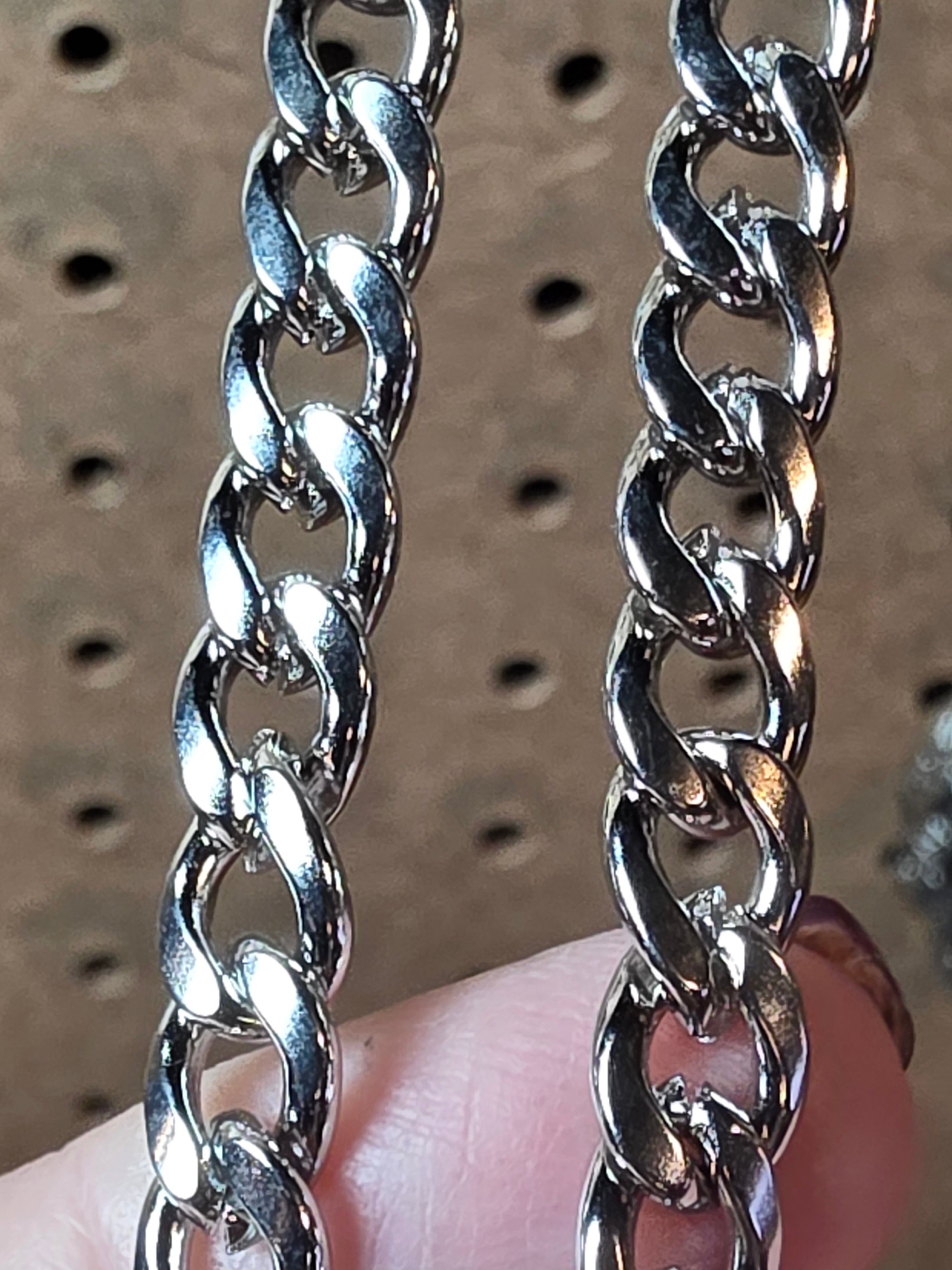 Stainless Steel Large Skull ☠️ Pendant with Chain