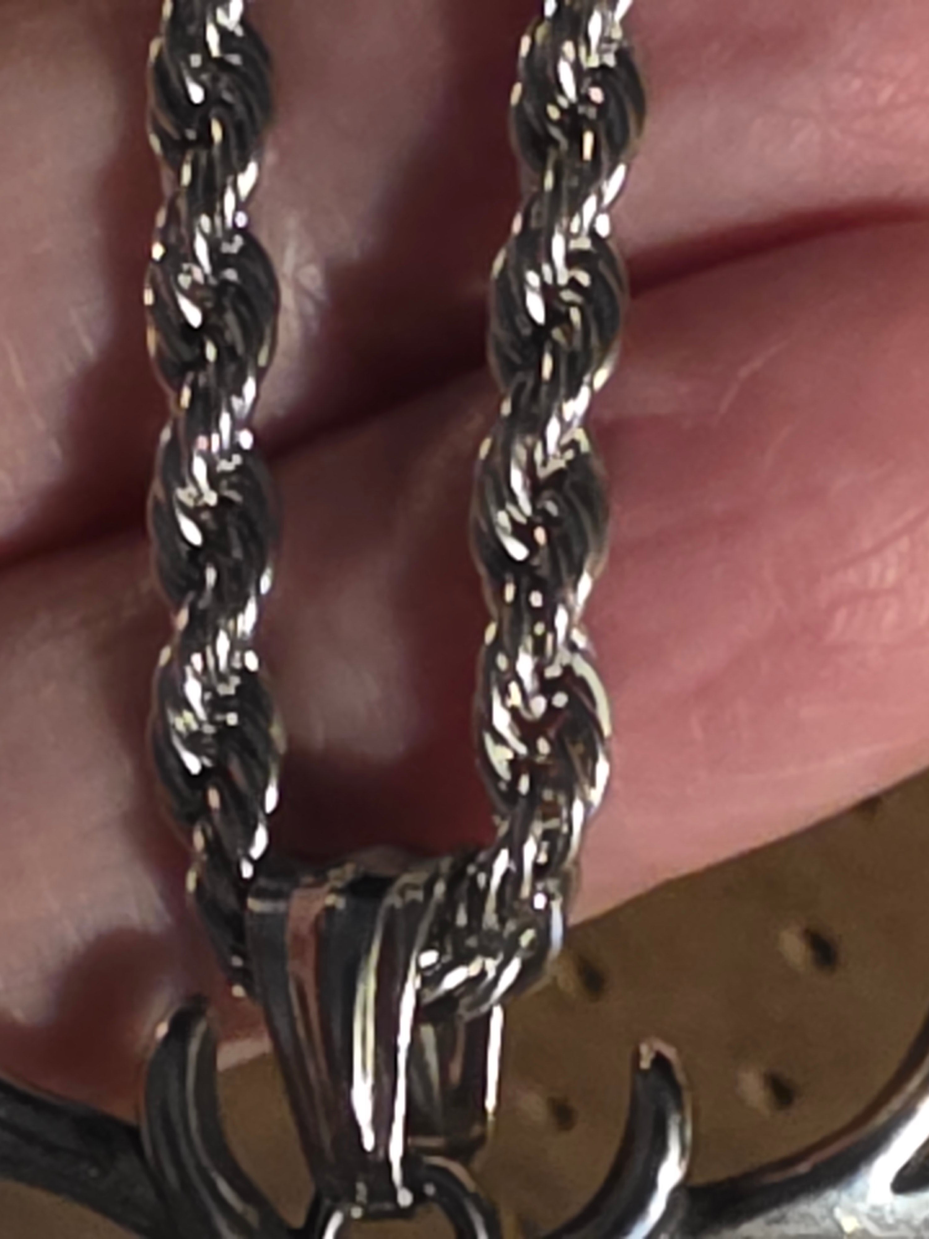 Stainless Steel Turquoise Deer Pendant with Chain