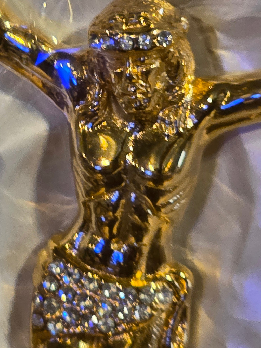 Crucifixion Stainless Steel with Chain