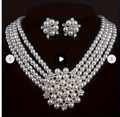 BRIDAL JEWELRY BEADS NECKLACE