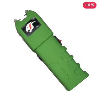 CHEETAH Series "MEGA FORCE" Flashlight Stun Gun - Green